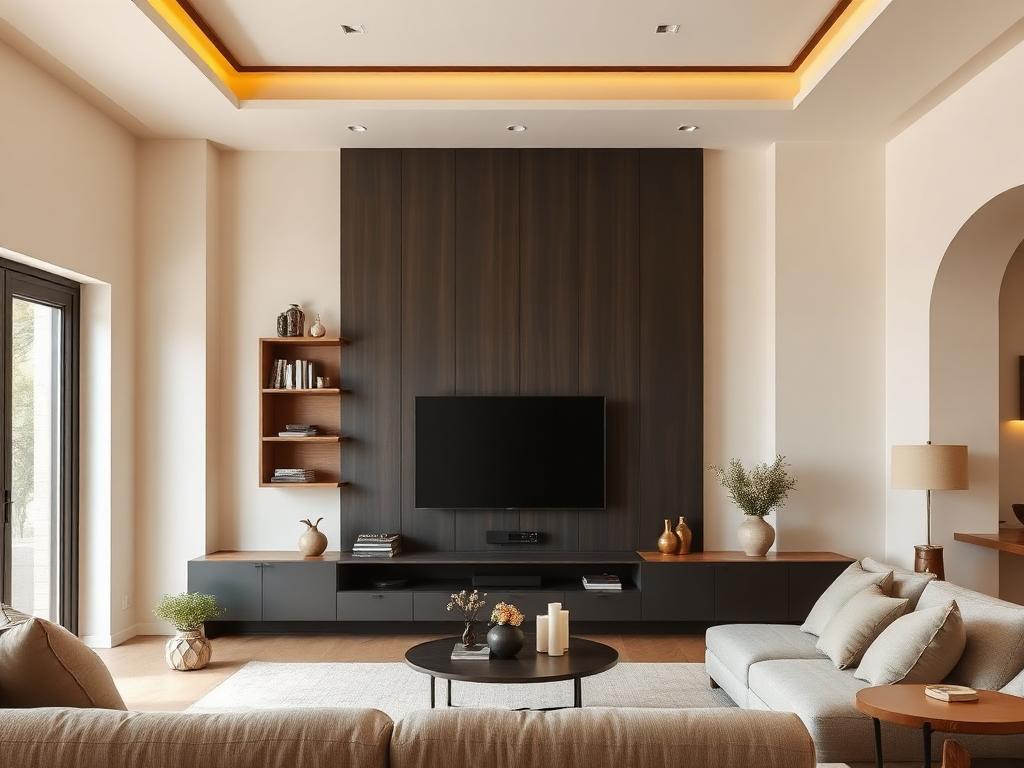 Living room interiors — sample design